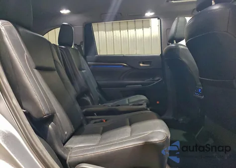 2015 Toyota Highlander Limited z USA, uszkodzony, nr VIN 5TDDKRFH7FS101667